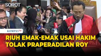 Riuh! Emak-Emak Usai Hakim Tolak Praperadilan Roy Suryo Soal Penetapan Tersangka Kasus Ijazah Jokowi