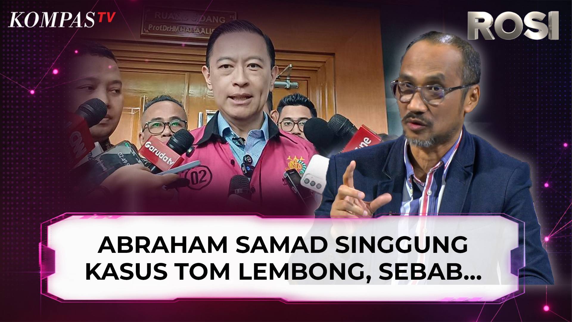 Abraham Samad Khawatir RUU Perampasan Aset Alat Kriminalisasi Dan Singgung Kasus Tom Lembong | ROSI