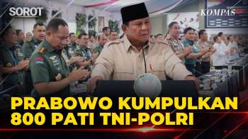 Prabowo Kumpulkan 800 Perwira Tinggi TNI-Polri Di Istana, Ini Alasannya
