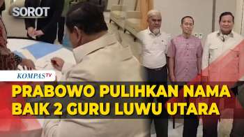 Prabowo Pulihkan Nama Baik 2 Guru Luwu Utara Usai Dipecat Karena Bantu Honorer