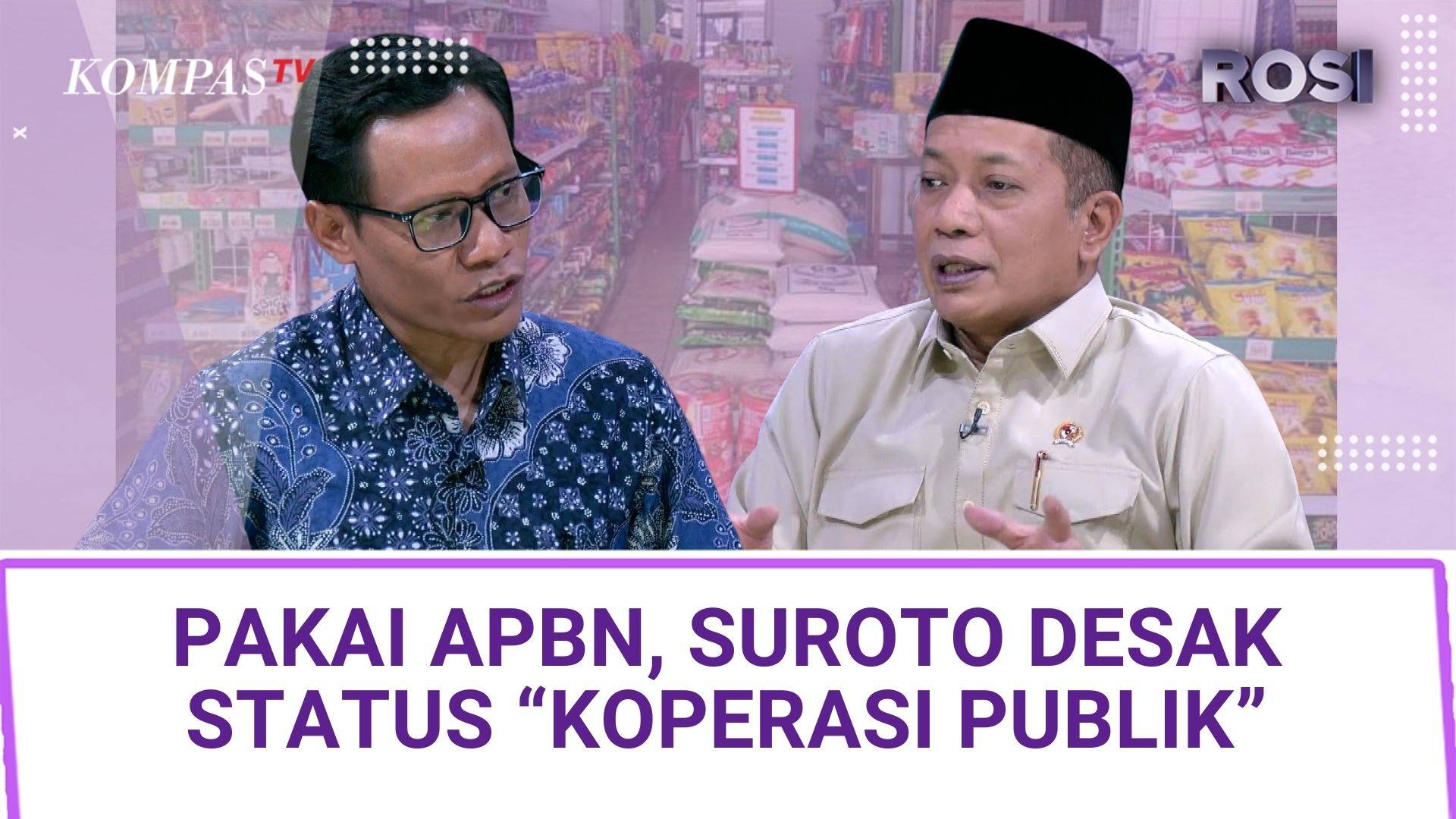 Dana APBN Untuk Koperasi Desa, Suroto Desak Status “Koperasi Publik”! | ROSI