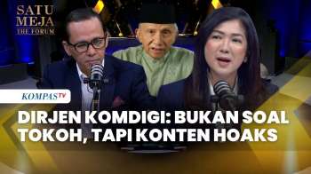 Kontroversi Tudingan Amien Rais, Komdigi: Hoaks Harus Ditindak | SATU MEJA