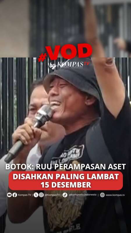 Usai Bertemu DPR, Botok Cs Desak RUU Perampasan Aset Disahkan 15 Desember 2026