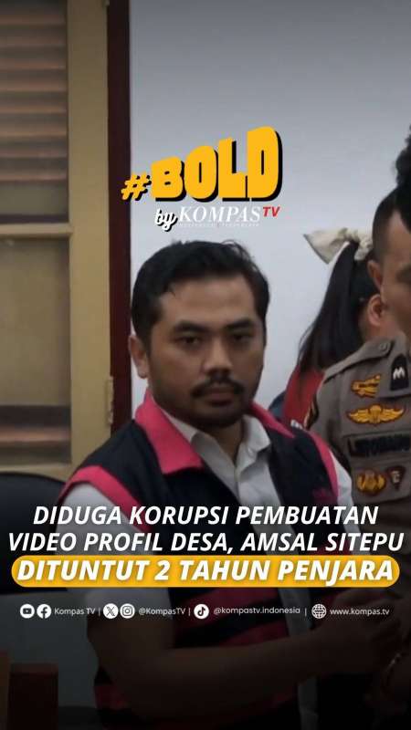 DIDUGA KORUPSI PEMBUATAN VIDEO PROFIL DESA, AMSAL SITEPU DITUNTUT 2 TAHUN PENJARA