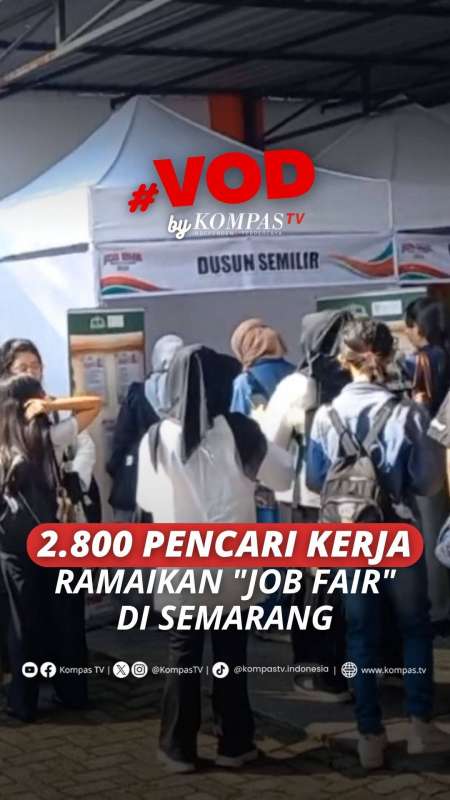 2.800 Pencari Kerja Ramaikan Job Fair Di Semarang