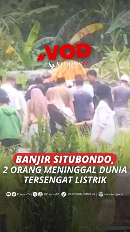 BANJIR DI SITUBONDO, 2 ORANG MENINGGAL DUNIA TERSENGAT LISTRIK