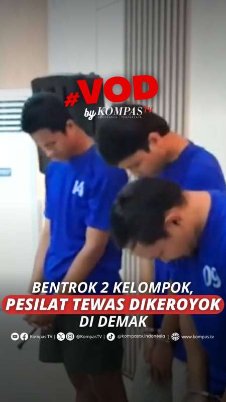 BENTROK 2 KELOMPOK, PESILAT TEWAS DIKEROYOK DI DEMAK