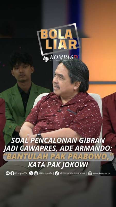 SOAL PENCALONAN GIBRAN JADI CAWAPRES, ADE ARMANDO: BANTULAH PAK PRABOWO, KATA PAK JOKOWI