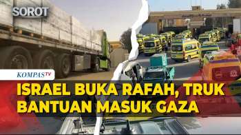 Israel Buka Penyeberangan Rafah Setelah 2 Tahun, Truk Bantuan Mulai Masuk Gaza