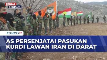 Amerika Serikat Persenjatai Pasukan Kurdi Lawan Iran di Darat, ini Wilayah yang Diduga Jadi Target