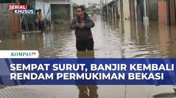 Hujan Deras Picu Banjir Di Perumahan Subsidi Bekasi, Warga Kembali Mengungsi & Keluhkan Penanganan