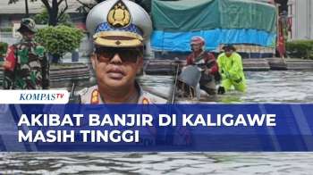 Banjir Di Kaligawe Masih Tinggi: Truk Besar Bisa Melintas, Lainnya Dialihkan Lewat Mranggen