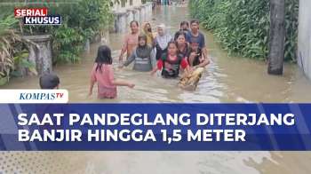 Banjir Pandeglang: Sungai Ciliman Meluap, Permukiman Terendam Hingga 1,5 Meter, Warga Mengungsi