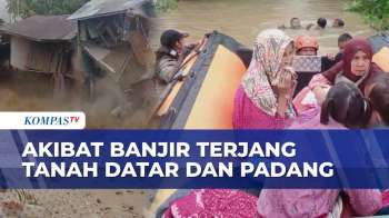 Banjir Di Sumbar: Rumah & Bangunan Hanyut Di Tanah Datar, Warga 5 Kecamatan Di Padang Dievakuasi