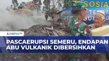 Usai Erupsi Semeru: Abu Vulkanik Dibersihkan, Bantuan Mengalir, Utusan Presiden Tinjau Lokasi