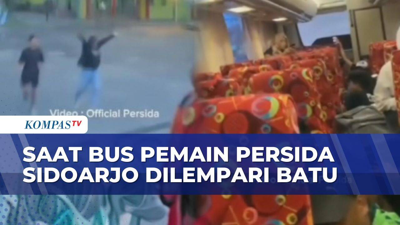 Video: Bus Rombongan Persida Sidoarjo Dilempari Batu, Yayasan Persid ...