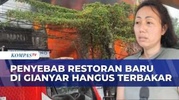 Restoran Baru Di Gianyar Bali Hangus Terbakar, Diduga Akibat Instalasi Listrik Bermasalah