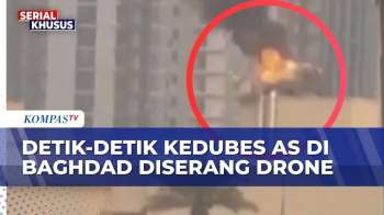 Ledakan Guncang Ibu Kota Irak Detik-detik Kedubes AS di Baghdad Diserang Drone