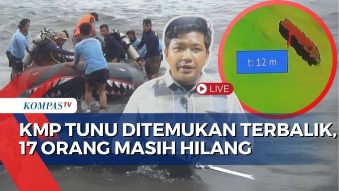 Pengangkatan Bangkai KMP Tunu Terhambat, Tim SAR Hadapi Cuaca Ekstrem ...
