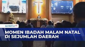 Suasana Khusyuk Ibadah Natal Di Sejumlah Kota, Dari Katedral Jakarta Hingga Gereja Di Surabaya