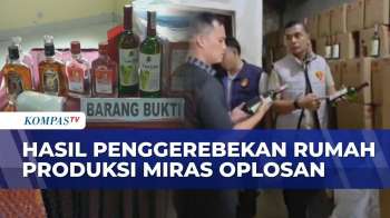 Pabrik Miras Oplosan di Banyuasin Digerebek: 20 Ribu Botol Disita, Nilai Capai Rp620 Juta