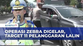 Operasi Zebra 2025 di Seluruh Indonesia Digelar Serentak, Polisi Sasar 11 Pelanggaran Lalu Lintas