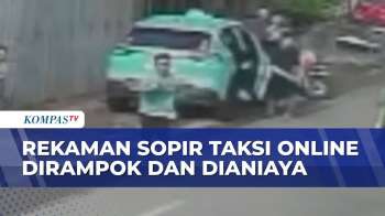 CCTV Ungkap Detik-detik Begal Taksi Online di Makassar, Polisi Masih Buru 1 Pelaku