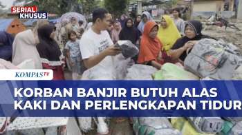 3 Pekan Usai Banjir Bandang,  Begini Potret Warga Lubuk Siduk Aceh Tamiang Akhirnya Dapat Sandal