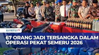 Operasi Pekat Semeru 2026 di Madiun, 67 Orang Jadi Tersangka