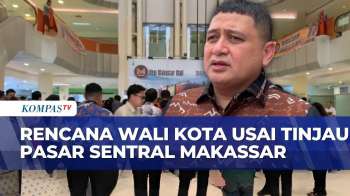 Wali Kota Makassar Sidak Pasar Sentral, Targetkan Jadi Ikon Wisata Belanja Lagi