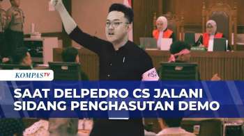 Sidang Dugaan Penghasutan Demo Akhir Agustus, Delpedro Marhaen Cs Sampaikan Orasi Di PN Jakpus