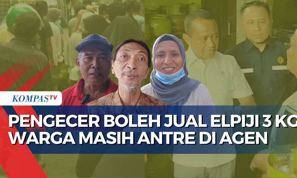 Pengecer Boleh Jual Elpiji 3 Kg Lagi, Tapi Warga Masih Antre di pangkalan