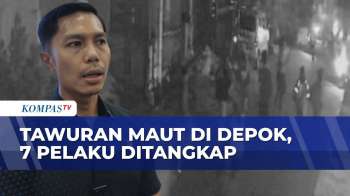 Tawuran Maut Di Depok Terekam CCTV: 1 Tewas Dan 7 Pelaku Ditangkap Polisi