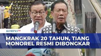 Mulai Bongkar Tiang Monorel Mangkrak,  Pramono: Biaya Potong 109 Tiang Rp254 Juta