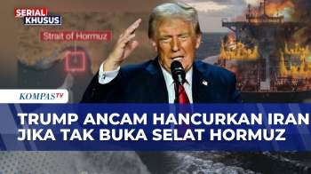 Keras! Trump Beri Iran Waktu 48 Jam Untuk Buka Selat Hormuz, Ancam Hancurkan Pembangkit Listrik