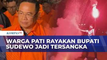 Usai KPK Tetapkan Bupati Sudewo Tersangka, Warga Pati Rayakan Dengan Kembang Api Di Alun-alun