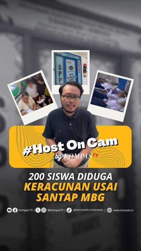 200 SISWA DIDUGA KERACUNAN USAI SANTAP MBG
