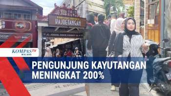 Libur Nataru, Kampung Heritage Kayutangan Dipenuhi Pengunjung