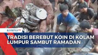 cara-warga-klaten-sambut-ramadan-gelar-tradisi-sadranan-udhk-udhk-berebut-koin-di-kolam-lumpur