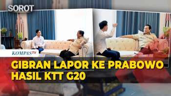 Wapres Gibran Temui Presiden Prabowo, Laporkan Hasil KTT G20 Afrika Selatan