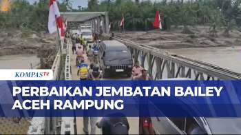 Perbaikan Jembatan Bailey Rampung, Akses Bireuen-Aceh Utara Kini Bisa Dilalui Kendaraan