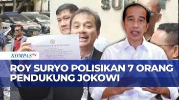 Roy Suryo Polisikan 7 Pendukung Jokowi Atas Dugaan Pencemaran Nama Baik | KOMPAS MALAM