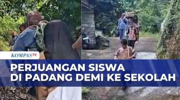 Perjuangan Demi Ke Sekolah, Siswa Di Padang Tempuh Jalan Terjal | BERITA UTAMA