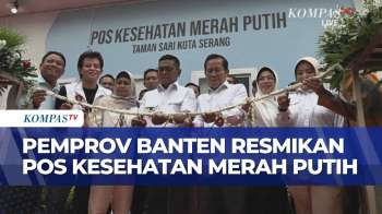 Gubernur Banten Resmikan Pos Pelayanan Kesehatan Merah Putih Di Kota Serang | JMP