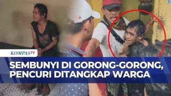 Pencuri Rumah Kosong Ditangkap Warga, Pelaku Sembunyi Di Gorong-Gorong | SAPA PAGI