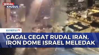 Media Iran Rilis Video Iron Dome Israel Gagal Tangkal Misil, Ledakan Terekam Di Tel Aviv