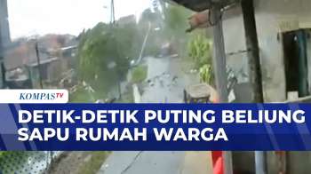 Rumah Warga Di Cirebon Rusak Akibat Putting Beliung