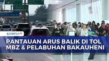 Hari Ke-3 Lebaran: Lalin Di Tol MBZ Ramai Lancar, Pelabuhan Bakauheni Mulai Dipadati Pemudik