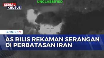 AS Rilis Rekaman Serangan Terbaru, Klaim Lumpuhkan Kekuatan di Perbatasan Iran | BERUT