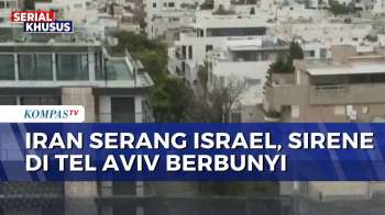 Rudal Iran Serang Israel, Sirene Peringatan Menggema Di Tel Aviv | BERUT